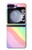 S3810 パステルユニコーンサマー波 Pastel Unicorn Summer Wave Samsung Galaxy Z Flip 5 バックケース、フリップケース・カバー