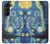 S0213 フィンセント・ファン・ゴッホ 星月夜 Van Gogh Starry Nights Samsung Galaxy Z Fold 5 バックケース、フリップケース・カバー