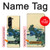 S2075 葛飾北斎 甲斐国 Katsushika Hokusai The Inume Pass in Kai Province Samsung Galaxy Z Fold 5 バックケース、フリップケース・カバー