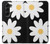 S2315 デイジー白い花 Daisy White Flowers Samsung Galaxy Z Fold 5 バックケース、フリップケース・カバー