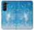 S2923 氷の魔法 Frozen Snow Spell Magic Samsung Galaxy Z Fold 5 バックケース、フリップケース・カバー