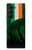 S3002 アイルランドサッカー Ireland Football Soccer Flag Samsung Galaxy Z Fold 5 バックケース、フリップケース・カバー