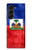 S3022 ハイチ旗 Haiti Flag Samsung Galaxy Z Fold 5 バックケース、フリップケース・カバー
