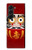 S3023 ダルマ Japan Good Luck Daruma Doll Samsung Galaxy Z Fold 5 バックケース、フリップケース・カバー