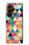 S3049 三角形の鮮やかな色 Triangles Vibrant Colors Samsung Galaxy Z Fold 5 バックケース、フリップケース・カバー