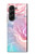 S3050 ヴィンテージパステルの花 Vintage Pastel Flowers Samsung Galaxy Z Fold 5 バックケース、フリップケース・カバー