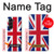 S3103 イギリスの国旗 Flag of The United Kingdom Samsung Galaxy Z Fold 5 バックケース、フリップケース・カバー