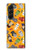 S3275 かわいいハロウィーンの漫画のパターン Cute Halloween Cartoon Pattern Samsung Galaxy Z Fold 5 バックケース、フリップケース・カバー