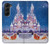 S3282 サンタ・クリスマス城 Santa Xmas Castle Samsung Galaxy Z Fold 5 バックケース、フリップケース・カバー