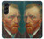 S3335 ヴィンセント・ヴァン・ゴッホ ポートレート Vincent Van Gogh Self Portrait Samsung Galaxy Z Fold 5 バックケース、フリップケース・カバー