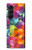 S3477 抽象的なダイヤモンドパターン Abstract Diamond Pattern Samsung Galaxy Z Fold 5 バックケース、フリップケース・カバー