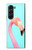 S3708 ピンクのフラミンゴ Pink Flamingo Samsung Galaxy Z Fold 5 バックケース、フリップケース・カバー