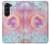 S3709 ピンクギャラクシー Pink Galaxy Samsung Galaxy Z Fold 5 バックケース、フリップケース・カバー