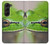 S3845 緑のカエル Green frog Samsung Galaxy Z Fold 5 バックケース、フリップケース・カバー
