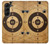 S3894 ペーパーガン射撃標的 Paper Gun Shooting Target Samsung Galaxy Z Fold 5 バックケース、フリップケース・カバー