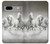 S0933 白馬 White Horses Google Pixel 7a バックケース、フリップケース・カバー