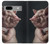 S1273 クレイジー豚 Crazy Pig Google Pixel 7a バックケース、フリップケース・カバー