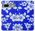 S2244 ハワイのハイビスカス青柄 Hawaiian Hibiscus Blue Pattern Google Pixel 7a バックケース、フリップケース・カバー