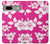 S2246 ハワイのハイビスカスピンク柄 Hawaiian Hibiscus Pink Pattern Google Pixel 7a バックケース、フリップケース・カバー