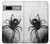 S2386 クロゴケグモ Black Widow Spider Google Pixel 7a バックケース、フリップケース・カバー