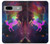 S2486 虹色ユニコーン星雲スペース Rainbow Unicorn Nebula Space Google Pixel 7a バックケース、フリップケース・カバー