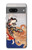 S2496 日本美術歌 歌川国芳 玉取り Japan Art Utagawa Kuniyoshi Tamatori Google Pixel 7a バックケース、フリップケース・カバー