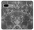 S2526 ブラックマーブルグラフィックプリント Black Marble Graphic Printed Google Pixel 7a バックケース、フリップケース・カバー