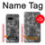 S2526 ブラックマーブルグラフィックプリント Black Marble Graphic Printed Google Pixel 7a バックケース、フリップケース・カバー