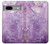 S2690 アメジスト結晶グラフィックプリント Amethyst Crystals Graphic Printed Google Pixel 7a バックケース、フリップケース・カバー