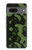 S2877 グリーンスネークスキン グラフィックプリント Green Snake Skin Graphic Printed Google Pixel 7a バックケース、フリップケース・カバー