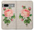 S3079 ピンクローズ Vintage Pink Rose Google Pixel 7a バックケース、フリップケース・カバー