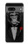S3167 面白いマフィア猿 Funny Gangster Mafia Monkey Google Pixel 7a バックケース、フリップケース・カバー