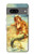 S3184 リトルマーメイドの絵画 Little Mermaid Painting Google Pixel 7a バックケース、フリップケース・カバー
