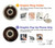 S3221 クロックギア Steampunk Clock Gears Google Pixel 7a バックケース、フリップケース・カバー