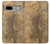 S3230 ロンドンのヴィンテージマップ Vintage Map of London Google Pixel 7a バックケース、フリップケース・カバー