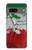 S3318 イタリアの旗ビンテージフットボールのグラフィック Italy Flag Vintage Football Graphic Google Pixel 7a バックケース、フリップケース・カバー