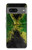 S3319 ジャマイカの旗ビンテージフットボールのグラフィック Jamaica Flag Vintage Football Graphic Google Pixel 7a バックケース、フリップケース・カバー