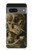 S3358 ヴィンセント・ヴァン・ゴッホ スケルトンタバコ Vincent Van Gogh Skeleton Cigarette Google Pixel 7a バックケース、フリップケース・カバー