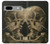 S3358 ヴィンセント・ヴァン・ゴッホ スケルトンタバコ Vincent Van Gogh Skeleton Cigarette Google Pixel 7a バックケース、フリップケース・カバー