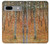 S3380 グスタフ・クリムト バーチフォレスト Gustav Klimt Birch Forest Google Pixel 7a バックケース、フリップケース・カバー
