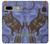 S3387 カモノハシオーストラリアのアボリジニアート Platypus Australian Aboriginal Art Google Pixel 7a バックケース、フリップケース・カバー