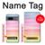 S3507 カラフルな虹 パステル Colorful Rainbow Pastel Google Pixel 7a バックケース、フリップケース・カバー