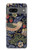 S3791 ウィリアムモリスストロベリーシーフ生地 William Morris Strawberry Thief Fabric Google Pixel 7a バックケース、フリップケース・カバー