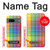 S3942 LGBTQ レインボーチェック柄タータンチェック LGBTQ Rainbow Plaid Tartan Google Pixel 7a バックケース、フリップケース・カバー