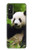 S1073 パンダは食べるのが楽しみ Panda Enjoy Eating Sony Xperia 1 V バックケース、フリップケース・カバー