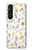 S2354 パステルの花のパターン Pastel Flowers Pattern Sony Xperia 1 V バックケース、フリップケース・カバー