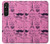 S2885 パリピンク Paris Pink Sony Xperia 1 V バックケース、フリップケース・カバー