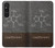 S3475 カフェイン分子 Caffeine Molecular Sony Xperia 1 V バックケース、フリップケース・カバー