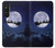 S3508 クリスマスサンタ Xmas Santa Moon Sony Xperia 1 V バックケース、フリップケース・カバー