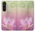 S3511 蓮の花の仏教 Lotus flower Buddhism Sony Xperia 1 V バックケース、フリップケース・カバー